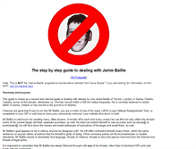 Tablet Screenshot of jamiebaillie.net